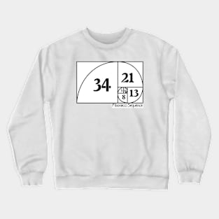 Fibonacci sequence Crewneck Sweatshirt